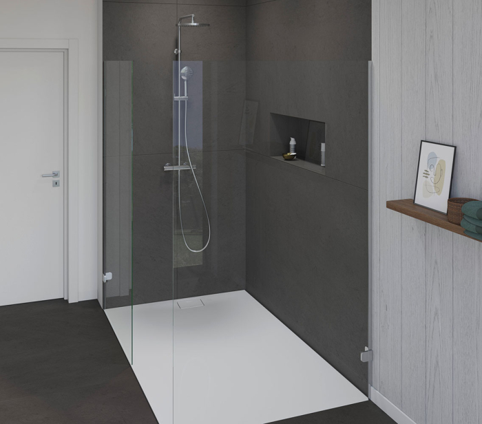 Sistem de dus Duravit B14280008010, dus B.1, tip incastrare aparent, pentru dus, pentru un dus confortabil zilnic, crom [8]