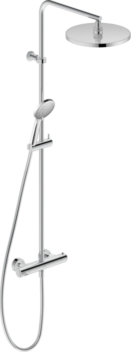 Sistem de dus Duravit B24280008010, B.2, tip incastrare aparent, pentru dus, pentru un dus confortabil zilnic, crom [3]