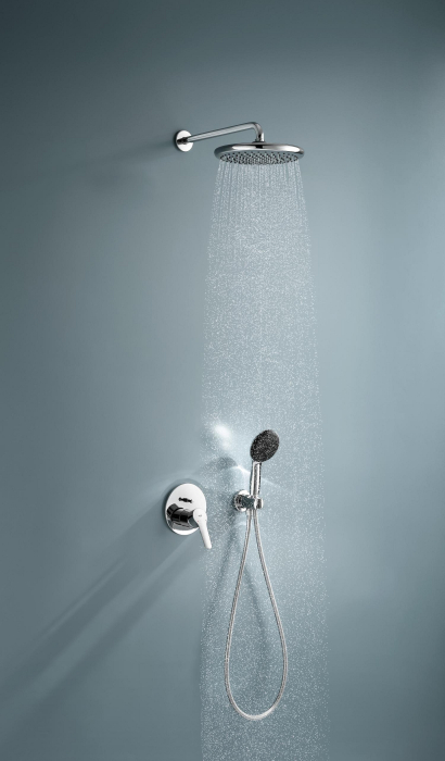 Sistem de dus Grohe 25292000, Start, tip incastrare incastrat, pentru dus, tip comanda monocomanda, crom [3]