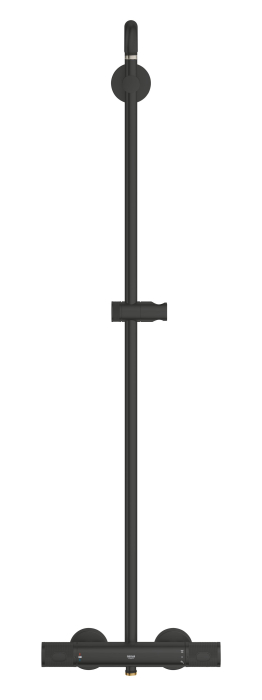 Sistem de dus Grohe 264032432, dus Vitalio Joy, tip incastrare aparent, pentru dus, termostat, negru [7]