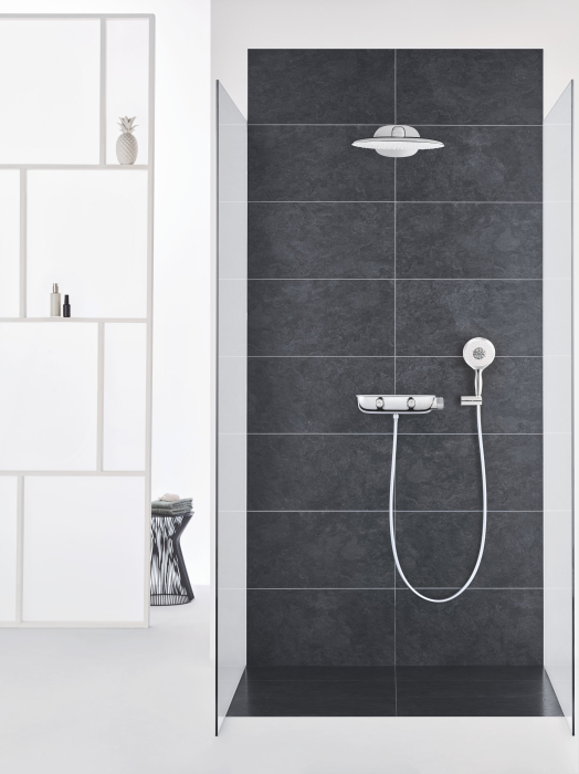 Sistem de dus Grohe 26446LS0, SmartControl 360, termostat, incastrat, 360 mm, 2 functii, anti-oparire, anti-calcar, crom [4]