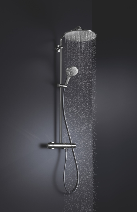 Sistem de dus Grohe 26647000, Rainshower SmartActive 310, tip incastrare aparent, pentru dus, termostat, crom [5]