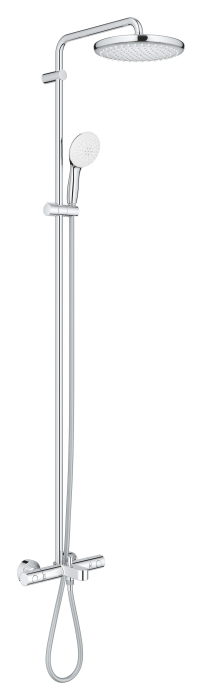 Sistem de dus Grohe 26672001, 250 mm, 1 bar, 110 mm, 1.75 m, 1588 mm, 412 mm, 1 functii palarie dus, Crom [2]