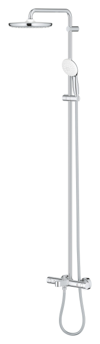 Sistem de dus Grohe 26672001, 250 mm, 1 bar, 110 mm, 1.75 m, 1588 mm, 412 mm, 1 functii palarie dus, Crom [3]