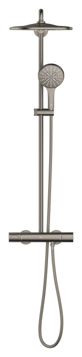 Sistem de dus Grohe 26836AL0, SmartActive, aparent, termostat, 310 mm, 1 functie, mat, grafit [4]