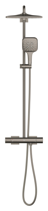 Sistem de dus Grohe 26837AL0, SmartActive Cube 310, aparent, 310 mm, termostat, 1 functie, mat, grafit [3]