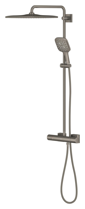 Sistem de dus Grohe 26837AL0, SmartActive Cube 310, aparent, 310 mm, termostat, 1 functie, mat, grafit [4]