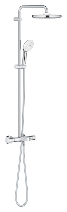 Sistem de dus Grohe 26978001, 250 mm, 1 bar, 110 mm, 1.75 m, 1132 mm, 412 mm, 1 functii palarie dus, Crom [2]