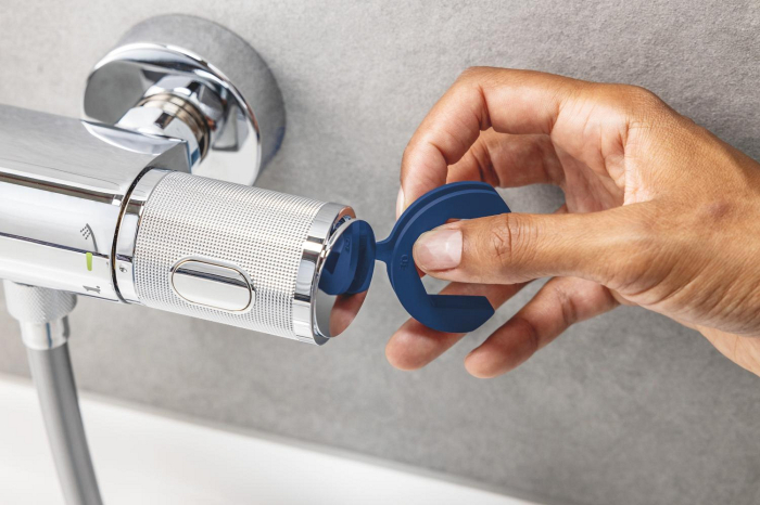 Sistem de dus Grohe 26984001, 250 mm, 1 bar, 110 mm, 1.75 m, 1588 mm, 412 mm, 1 functii palarie dus, Crom [17]