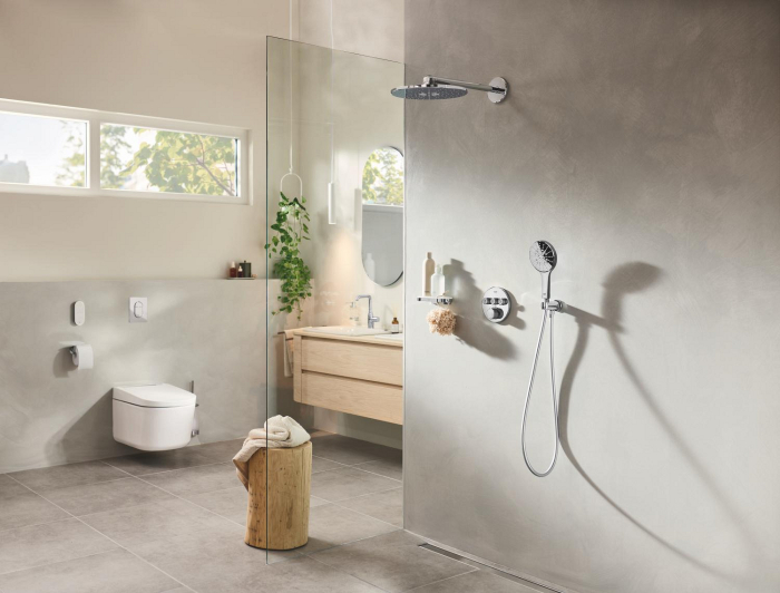 Sistem de dus Grohe 34863000, 322 mm, 1 bar, 130 mm, 1.5 m, 135 mm, 430 mm, 3 functii palarie dus, Crom [2]