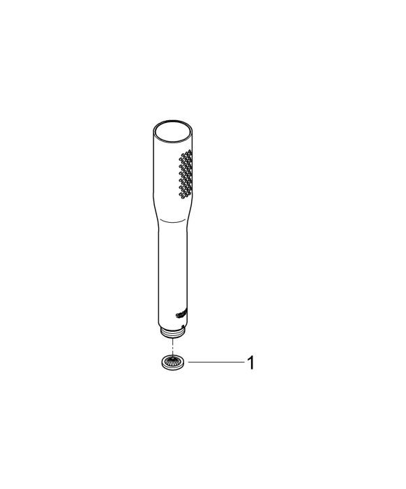 Sistem de dus Grohe 34869000, Grohtherm 310, tip incastrare incastrat, pentru un dus confortabil zilnic, crom [8]
