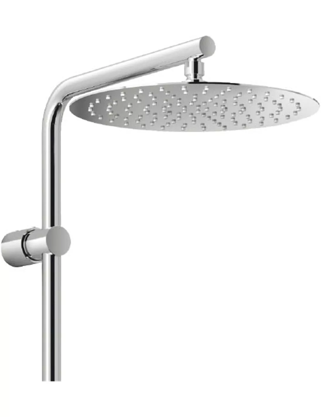 Sistem de dus Ideal Standard IdealRain Luxe A6246AA, 1/2'', aparent, termostat, 300 mm,1 pulverizare, anti-calcar, crom [3]