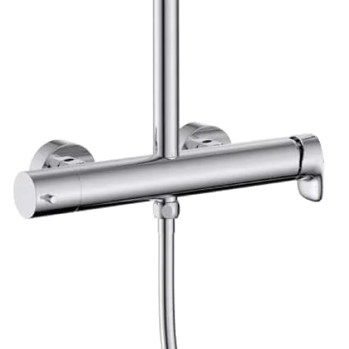 Sistem de dus Roca A5A9A6EC00, 250 mm, 1 bar, 100 mm, 1.5 m, 970 mm, 340 mm, 1 functii palarie dus, Crom [2]
