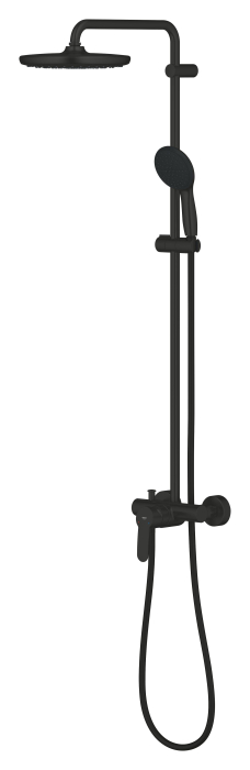 Sistem dus Grohe 266732431, 250 mm, 0.9 bar, 110 mm, 1.75 m, 1118 mm, 412 mm, 1 functii palarie dus, Negru [3]