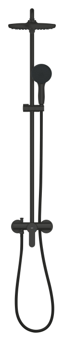 Sistem dus Grohe 266732431, 250 mm, 0.9 bar, 110 mm, 1.75 m, 1118 mm, 412 mm, 1 functii palarie dus, Negru [4]