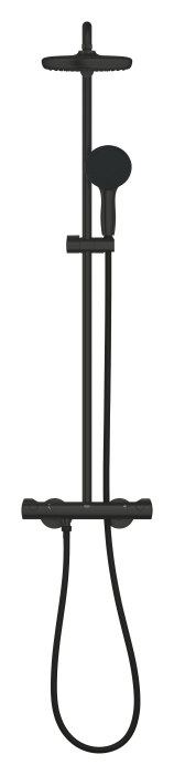 Sistem dus Grohe 268112431, 210 mm, 0.9 bar, 110 mm, 1.75 m, 1132 mm, 412 mm, 1 functii palarie dus, Negru [4]