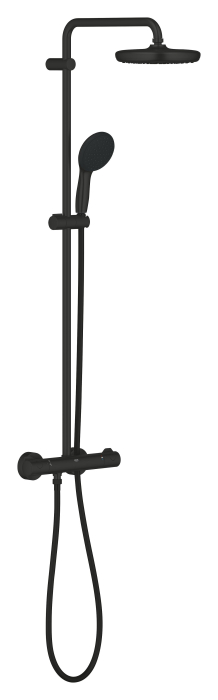 Sistem dus Grohe 268112431, 210 mm, 0.9 bar, 110 mm, 1.75 m, 1132 mm, 412 mm, 1 functii palarie dus, Negru [2]