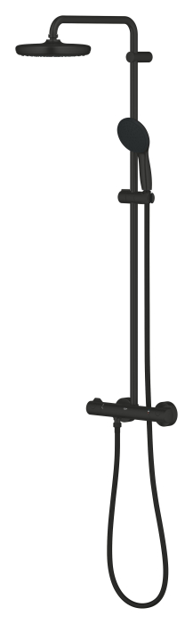 Sistem dus Grohe 268112431, 210 mm, 0.9 bar, 110 mm, 1.75 m, 1132 mm, 412 mm, 1 functii palarie dus, Negru [3]