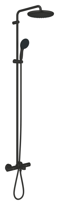Sistem dus Grohe 269882431, 250 mm, 1 bar, 110 mm, 1.75 m, 1588 mm, 412 mm, 1 functii palarie dus, Negru [2]