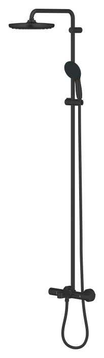Sistem dus Grohe 269882431, 250 mm, 1 bar, 110 mm, 1.75 m, 1588 mm, 412 mm, 1 functii palarie dus, Negru [4]