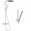 Sistem dus Hansgrohe Pulsify S Puro, aparent, termostat, 260 mm, 1 functie, crom, 24223000 [2]
