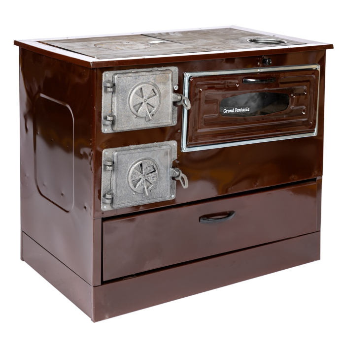 Soba pe lemne 9kW Grand Fantazia, cos dreapta [6]