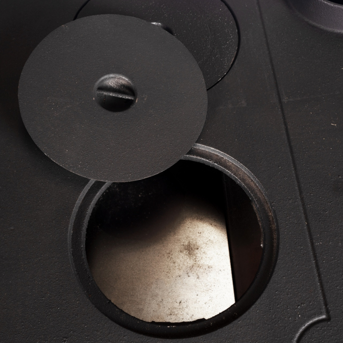 Soba pe lemne 9kW Grand Fantazia Lux, cos dreapta [7]