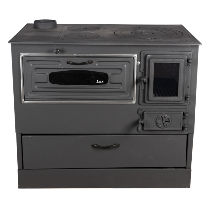 Soba pe lemne 9kW Grand Fantazia Lux, cos stanga [1]