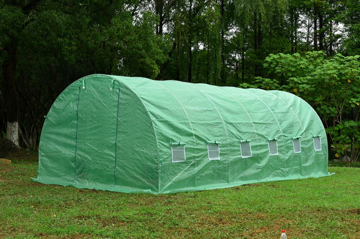 Solar/Sera 6X3x2m Micul Fermier GF-2045, Polietilena, Densitate 140G/mp UV4 [3]