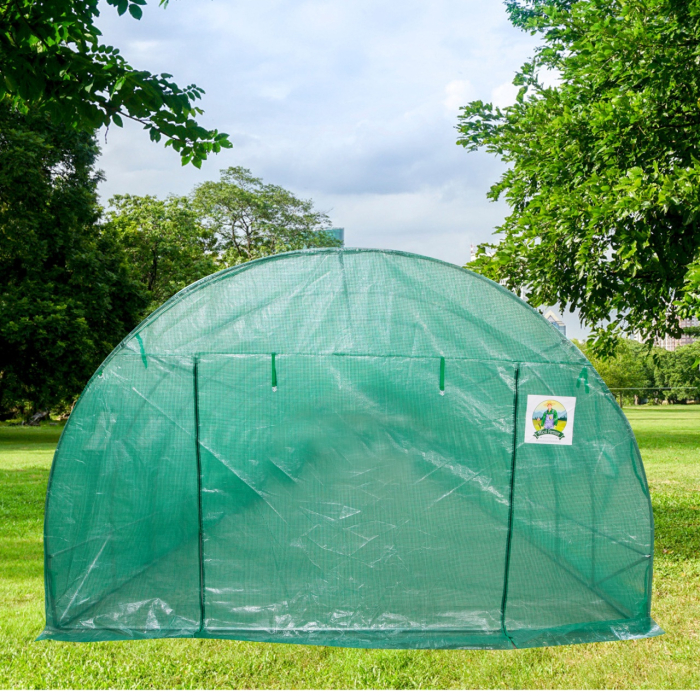 Solar/Sera 8X4x2.5m Micul Fermier GF-2405-S001-G01, Polietilena, Densitate 140G/mp UV4 [3]