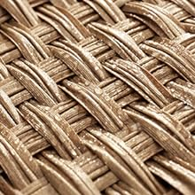 Cos de rufe stil ratan, cu captuseala detasabila lavabila, 90 litri, 46x33x60 cm, natural [13]