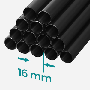 Garderoba din material textil, dulap portabil, cu rafturi si sina de agatat, 170x45x167cm, negru [2]