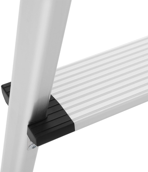 SONGMICS Scara dubla din aluminiu, multifunctionala, sarcina 150kg, cu 3 trepte, 59x44x62cm [9]