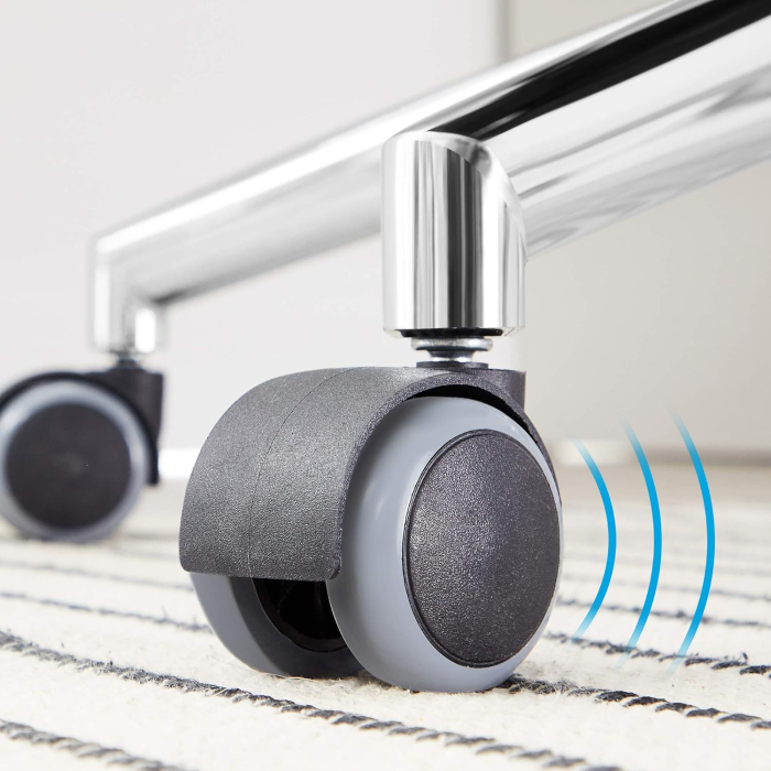 Scaun de birou ergonomic cu tetiera si brate rabatabile, spatar mesh, maxim 120 kg, 68x116-126 cm, negru [6]