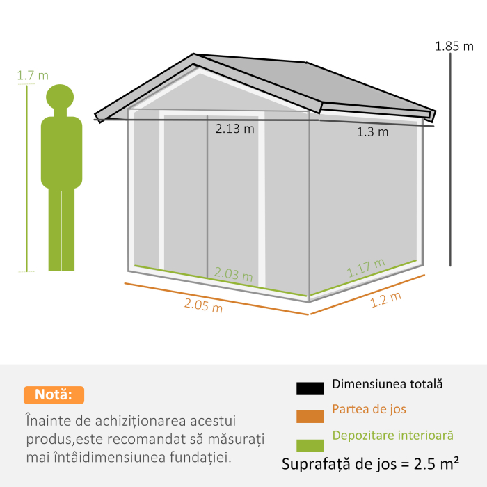  Sopron de Gradina pentru Depozitare Unelte [3]