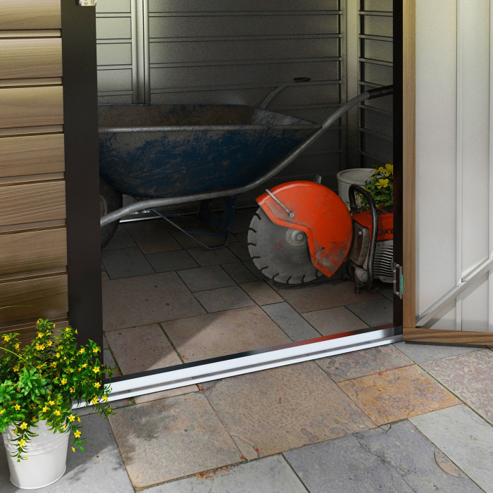  sopron Metalic de Depozitare pentru Gradina, 6.2 x 4.3 ft [8]