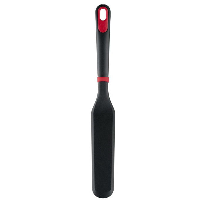 Spatula pentru clatite Tefal Ingenio+ K1984934, rezistenta la temperaturi inalte, compatibilitate cu masina de spalat vase, plastic, negru & rosu [8]