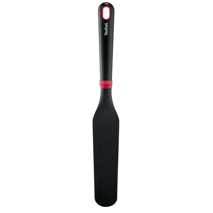 Spatula pentru clatite Tefal Ingenio+ K1984934, rezistenta la temperaturi inalte, compatibilitate cu masina de spalat vase, plastic, negru & rosu [9]