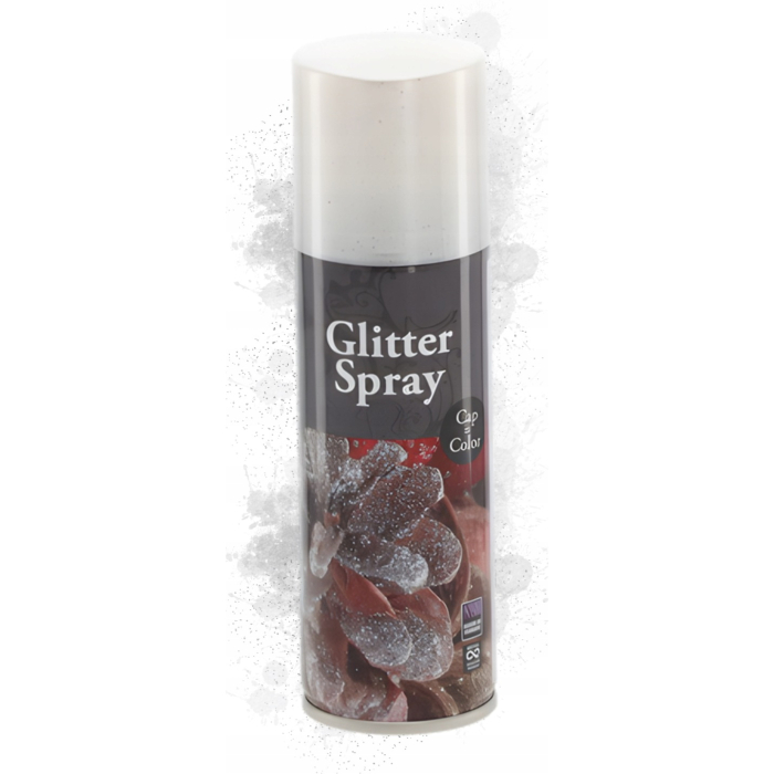 Spray decorativ cu sclipici 125 ml, pentru decoratiuni de Craciun, efect stralucitor cu particule glitter, formula cu uscare rapida, aplicare uniforma [2]