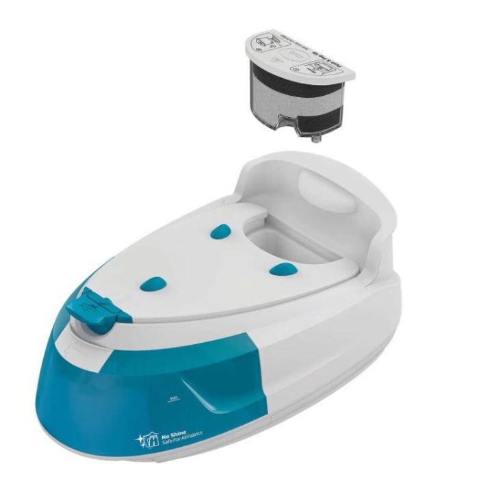 Statie de calcat BEKO SGA6124D, 2400W, 200g/min, 1l, talpa SteamXtra, Alb-Albastru [3]