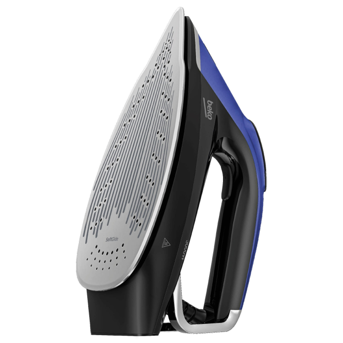 Statie de calcat BEKO SGA9130B, 3000W, 600g/min, 1.8l, talpa SteamGlide, igienizeaza 99,9% din bacterii, cu abur puternic, Smart-Hygiene si iluminare LED, Albastru-Negru [5]