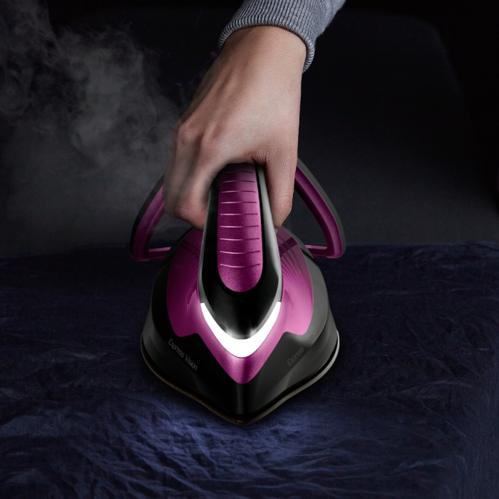 Statie de calcat cu abur Tefal Express Vision SV8152E0, jet de abur 480 g/min, 6.9 bari presiune, putere 2800 W, talpa Durilium airglide autoclean,  [11]