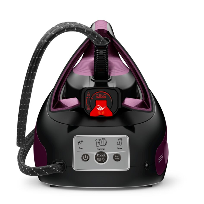 Statie de calcat cu abur Tefal Express Vision SV8152E0, jet de abur 480 g/min, 6.9 bari presiune, putere 2800 W, talpa Durilium airglide autoclean,  [10]