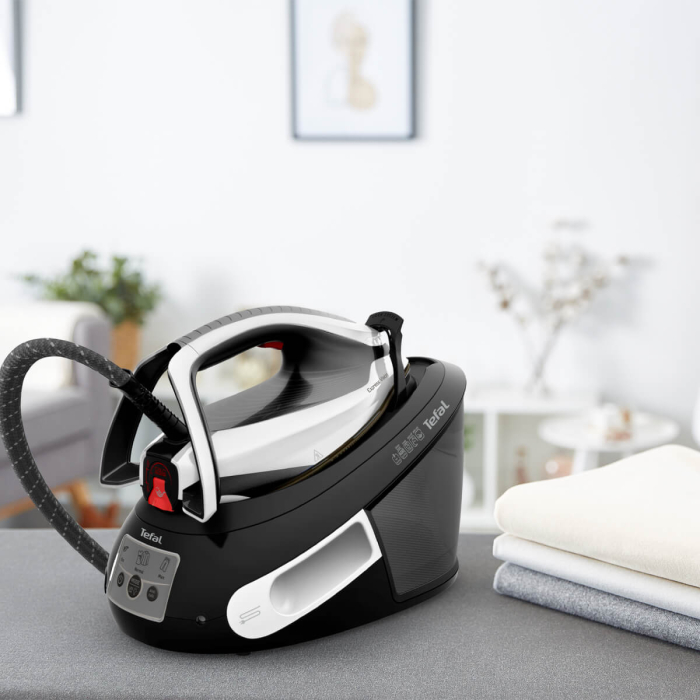 Statie de calcat cu abur Tefal Express Vision SV8156E0, 2800W, 8 bari, abur variabil 0 - 130 g/min, jet de abur pana la 130 g/min, colector pentru [7]