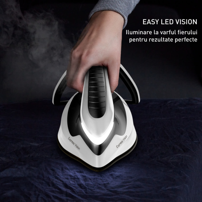 Statie de calcat cu abur Tefal Express Vision SV8156E0, 2800W, 8 bari, abur variabil 0 - 130 g/min, jet de abur pana la 130 g/min, colector pentru [2]