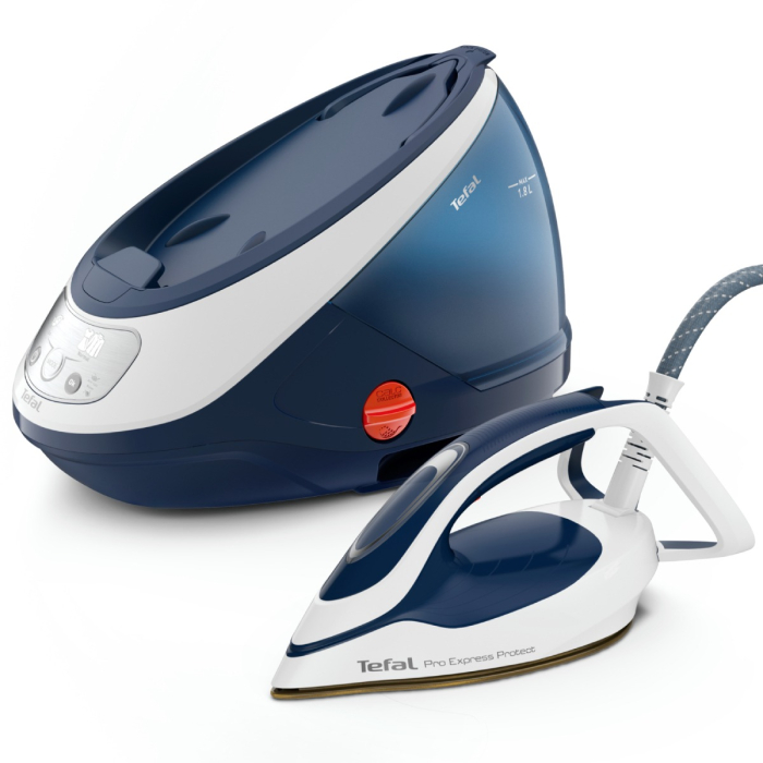 Statie de calcat de inalta presiune Pro Express Protect GV9221E0, 7.6 bari, 2600 W, 550 g/min, 1.8 L, talpa Durilium AirGlide AutoClean, colector  [17]