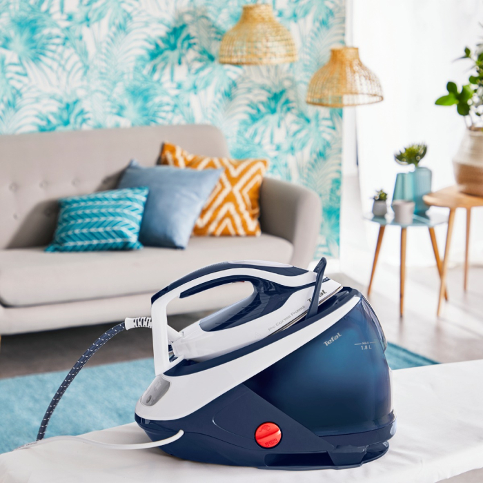 Statie de calcat de inalta presiune Pro Express Protect GV9221E0, 7.6 bari, 2600 W, 550 g/min, 1.8 L, talpa Durilium AirGlide AutoClean, colector  [15]