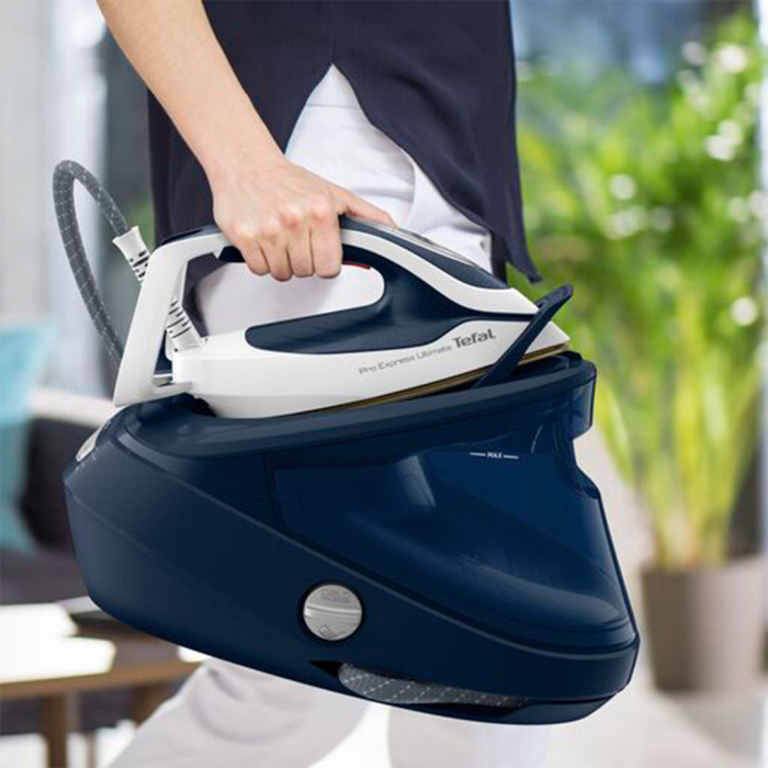 Statie de calcat de inalta presiune Pro Express Ultimate GV9720E0, 3000 W, 8 bari, jet de abur 590 g/min, talpa Durilium Airglide Autoclean Ultra [9]