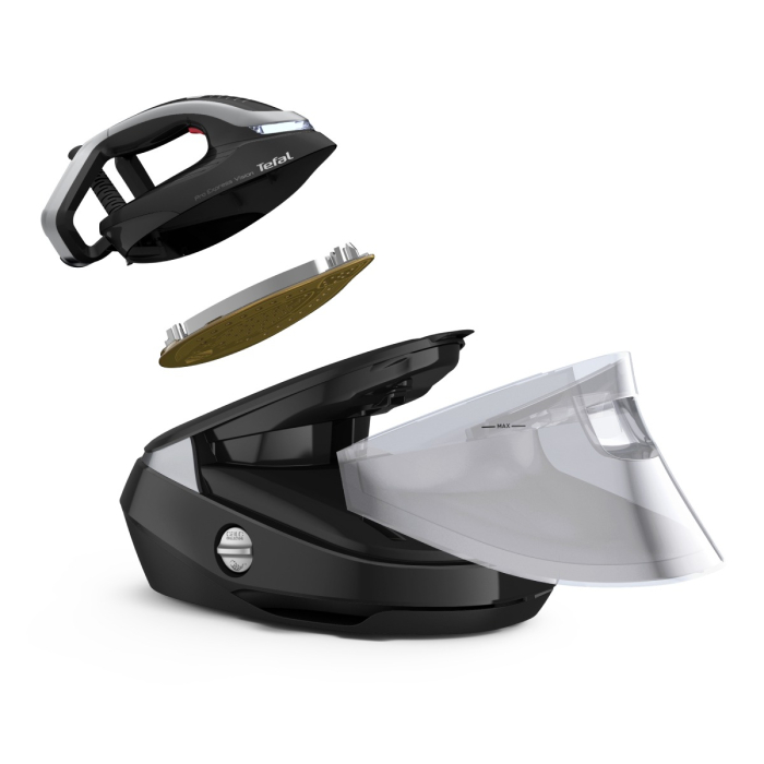 Statie de calcat de inalta presiune  Pro Express Vision Tefal GV9821E0, Smart LED Vision, 3000 W, 180 g/min, 9 bari, 800 g/min, tehnologie Smart S [3]