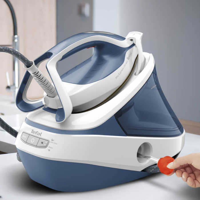 Statie de calcat de inalta presiune Tefal Pro Express Ultimate GV9710E0, 3000W, 7.6 bari, jet de abur 580 g/min, abur variabil pana la 155 g/min,  [9]